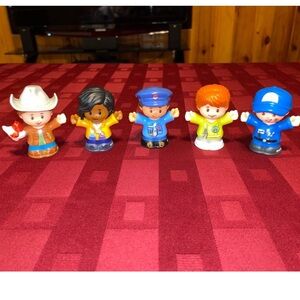 Fisher Price Little People Updated Style Figure Lot